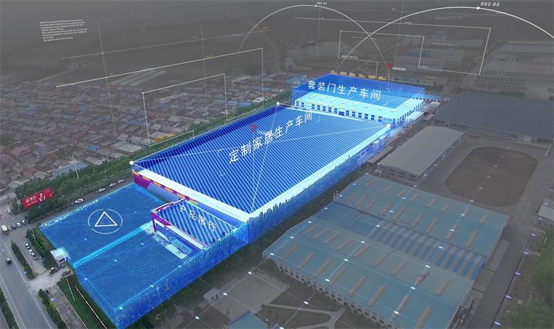 银娱优越会家居板材生产基地