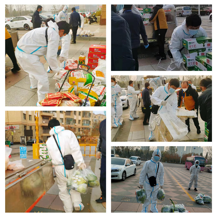 银娱优越会抗疫自愿者风范